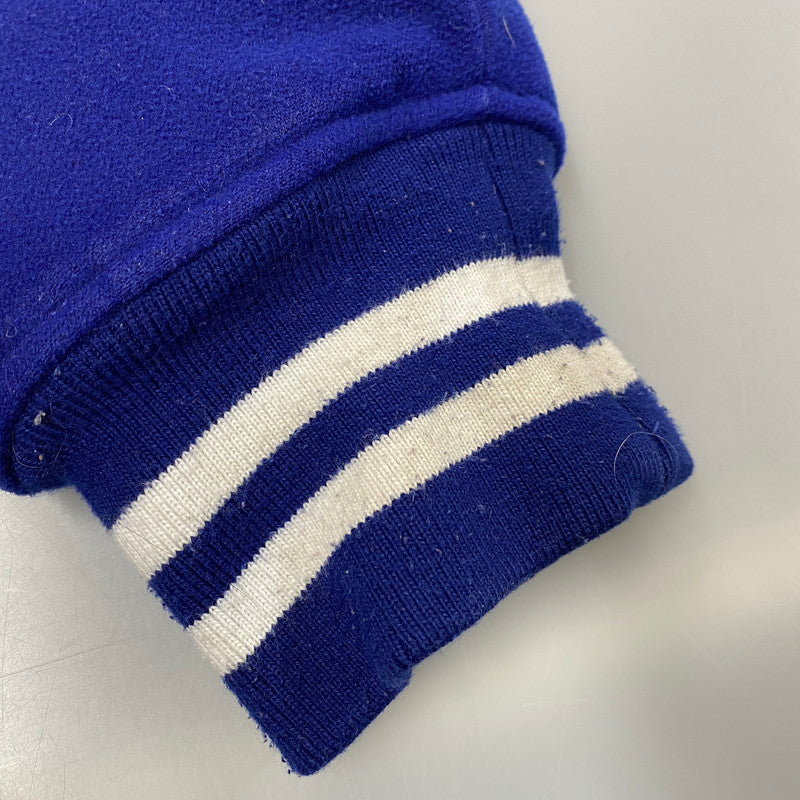 【中古品】【メンズ】 WEST SIDE 4 LIFE ウエストサイドフォーライフ OLD SCHOOL SUTADIUM JACKET オールド スクール スタジアム ジャケット アウター 146-260225-cs-10-izu サイズ：3XL カラー：ブルー 万代Net店
