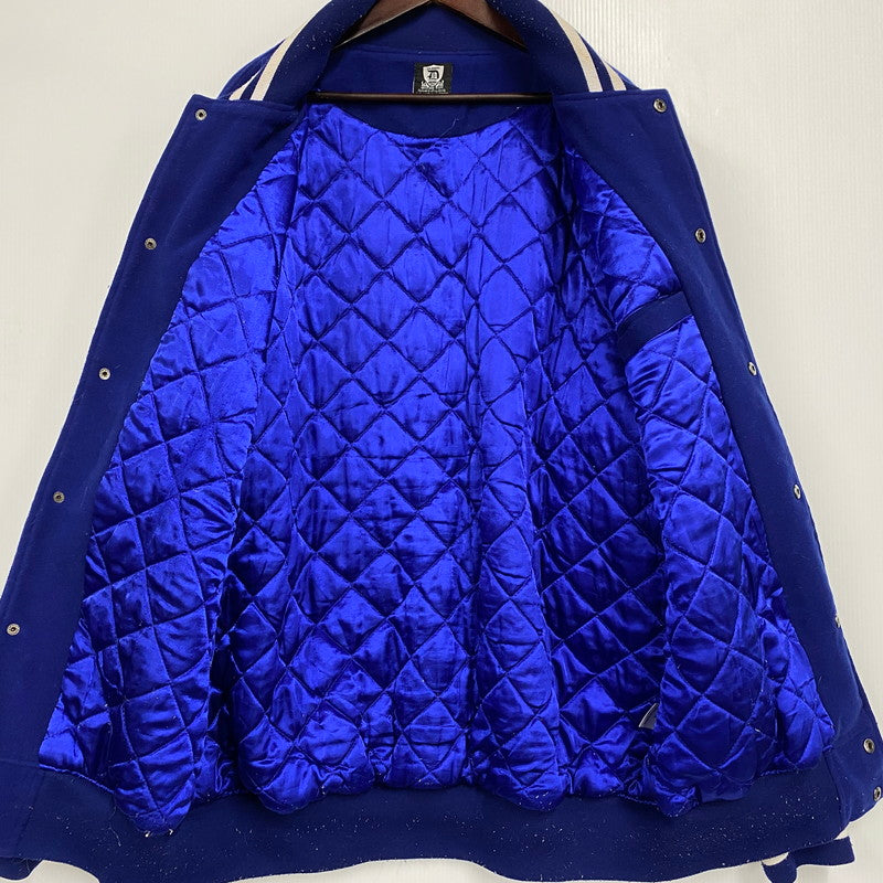 【中古品】【メンズ】 WEST SIDE 4 LIFE ウエストサイドフォーライフ OLD SCHOOL SUTADIUM JACKET オールド スクール スタジアム ジャケット アウター 146-260225-cs-10-izu サイズ：3XL カラー：ブルー 万代Net店