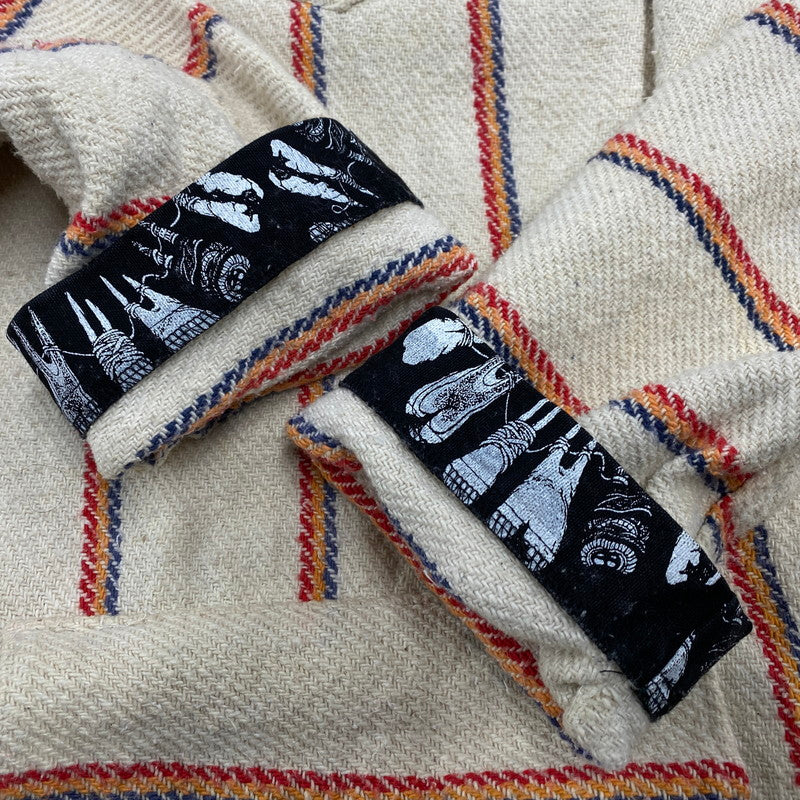 【中古品】【メンズ】 MOLINA モリーナ 90S MEXICAN PARKA メキシカン パーカー トップス 長袖 146-260304-cs-21-izu サイズ：XL カラー：マルチ 万代Net店