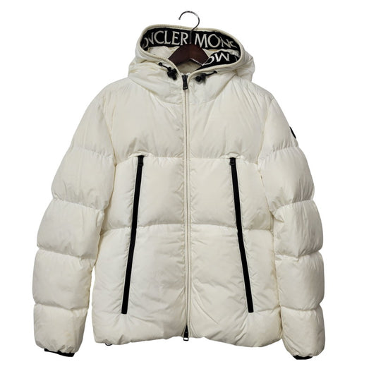 【中古品】【メンズ】 MONCLER モンクレール G20911A00144 MONTCLA GIUBBOTTO DOWN JACKET モンクラ ジュボット ダウン ジャケット アウター 141-260225-cs-12-izu サイズ：2 カラー：ホワイト 万代Net店