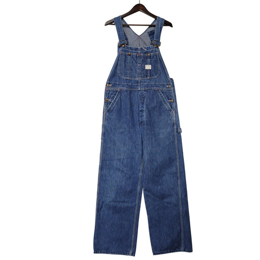 【中古品】【メンズ】 BIG MAC ビッグマック DENIM OVERALL デニム オーバーオール ズボン ボトムス 146-260226-ya-02-izu サイズ：下記参照 カラー：インディゴ 万代Net店