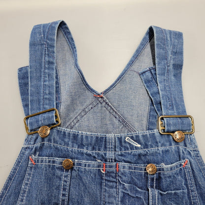 【中古品】【メンズ】 BIG MAC ビッグマック DENIM OVERALL デニム オーバーオール ズボン ボトムス 146-260226-ya-02-izu サイズ：下記参照 カラー：インディゴ 万代Net店