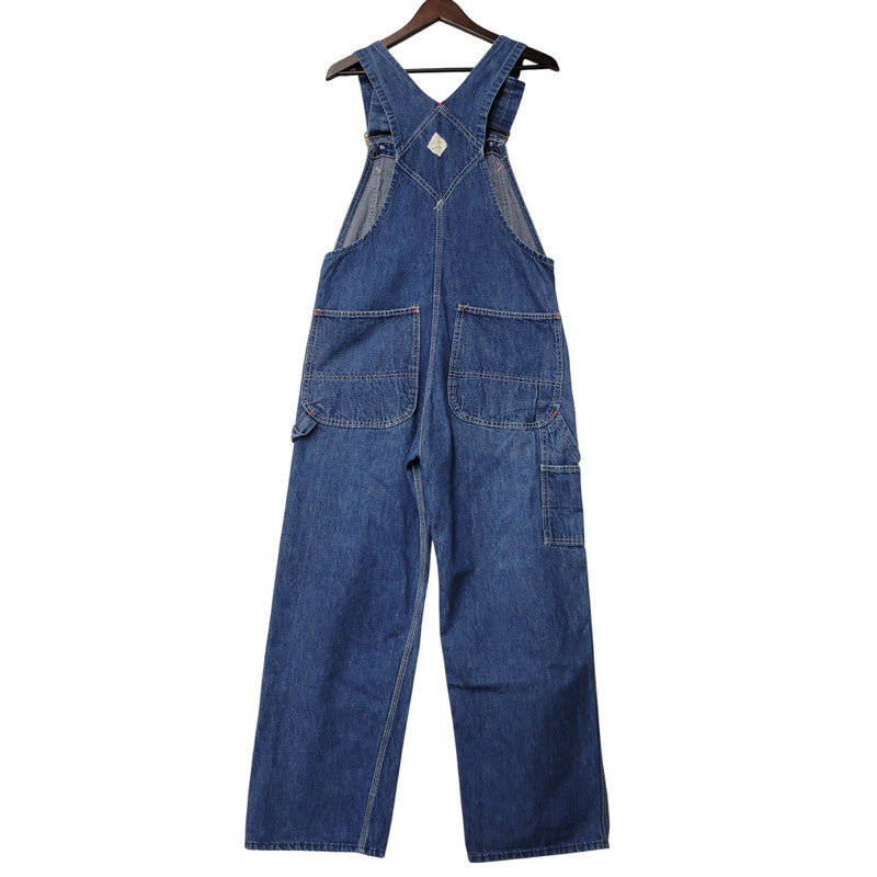 【中古品】【メンズ】 BIG MAC ビッグマック DENIM OVERALL デニム オーバーオール ズボン ボトムス 146-260226-ya-02-izu サイズ：下記参照 カラー：インディゴ 万代Net店