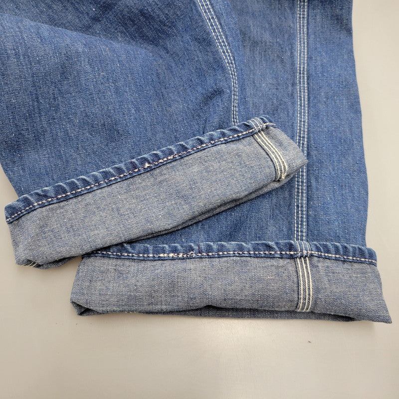 【中古品】【メンズ】 BIG MAC ビッグマック DENIM OVERALL デニム オーバーオール ズボン ボトムス 146-260226-ya-02-izu サイズ：下記参照 カラー：インディゴ 万代Net店