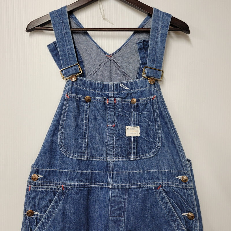 【中古品】【メンズ】 BIG MAC ビッグマック DENIM OVERALL デニム オーバーオール ズボン ボトムス 146-260226-ya-02-izu サイズ：下記参照 カラー：インディゴ 万代Net店