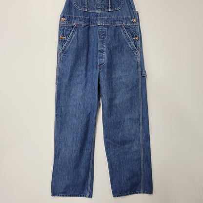 【中古品】【メンズ】 BIG MAC ビッグマック DENIM OVERALL デニム オーバーオール ズボン ボトムス 146-260226-ya-02-izu サイズ：下記参照 カラー：インディゴ 万代Net店