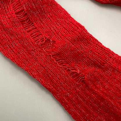 【現状渡し品】【メンズ】 SUBMARINE ROLLNECK サブマリン ロールネック トップス 長袖 141-260304-cs-22-izu サイズ：48 カラー：レッド 万代Net店