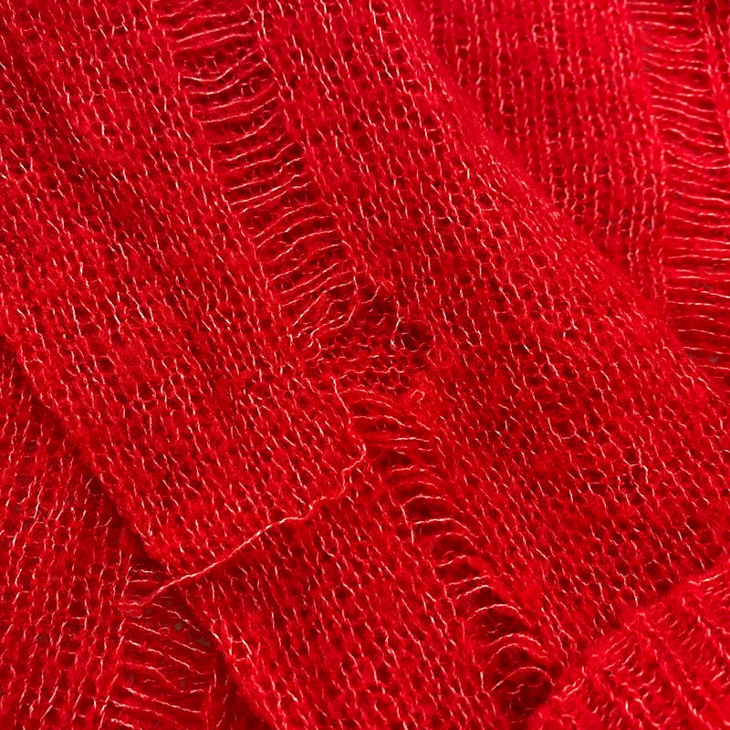 【現状渡し品】【メンズ】 SUBMARINE ROLLNECK サブマリン ロールネック トップス 長袖 141-260304-cs-22-izu サイズ：48 カラー：レッド 万代Net店