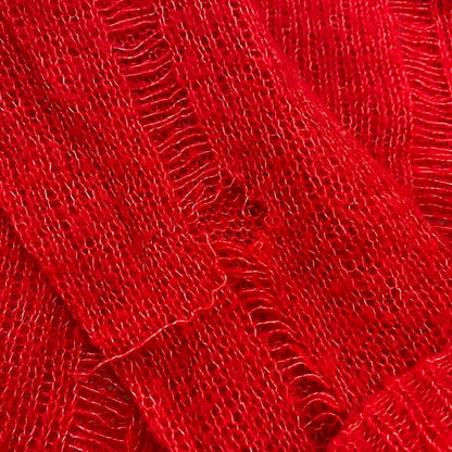 【現状渡し品】【メンズ】 SUBMARINE ROLLNECK サブマリン ロールネック トップス 長袖 141-260304-cs-22-izu サイズ：48 カラー：レッド 万代Net店
