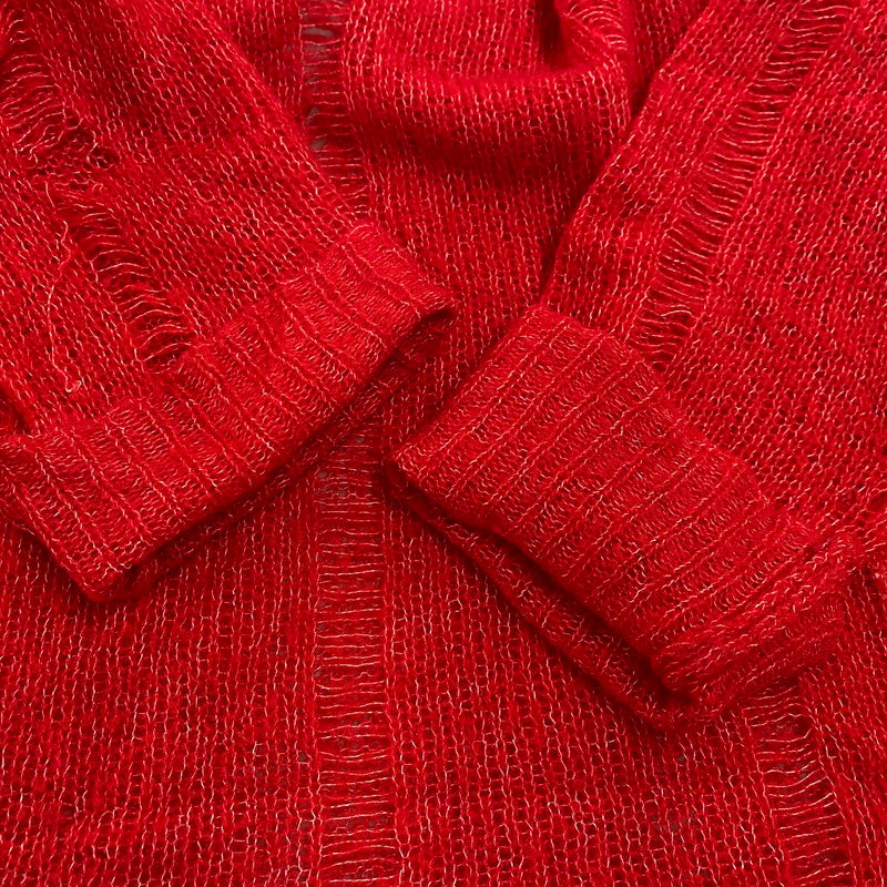 【現状渡し品】【メンズ】 SUBMARINE ROLLNECK サブマリン ロールネック トップス 長袖 141-260304-cs-22-izu サイズ：48 カラー：レッド 万代Net店