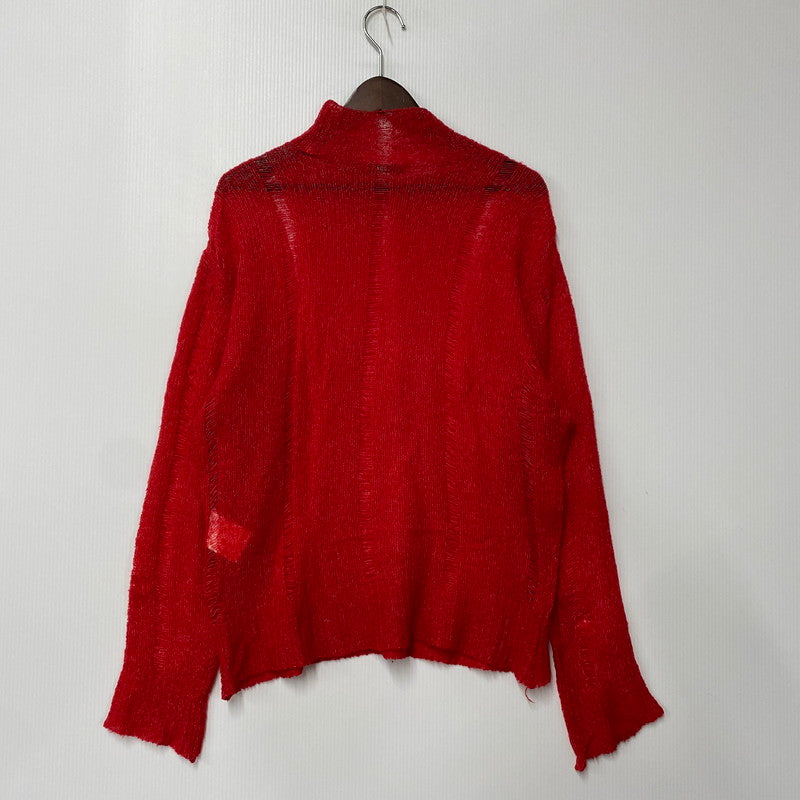 【現状渡し品】【メンズ】 SUBMARINE ROLLNECK サブマリン ロールネック トップス 長袖 141-260304-cs-22-izu サイズ：48 カラー：レッド 万代Net店