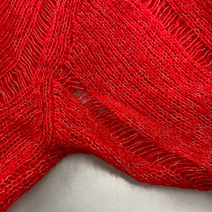 【現状渡し品】【メンズ】 SUBMARINE ROLLNECK サブマリン ロールネック トップス 長袖 141-260304-cs-22-izu サイズ：48 カラー：レッド 万代Net店