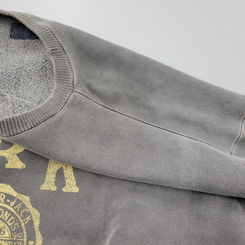 【中古品】【メンズ】 UNION MADE CRACK CLOTHING CO. ユニオンメイド はめ込みGADGET LOOSE SWEATSHIRT ガジェット ルーズ スウェットシャツ トップス 140-260303-kh-02-izu カラー：グレー 万代Net店