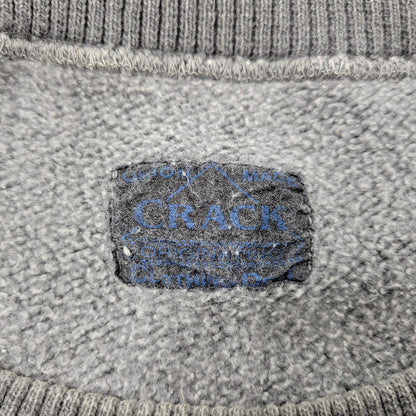 【中古品】【メンズ】 UNION MADE CRACK CLOTHING CO. ユニオンメイド はめ込みGADGET LOOSE SWEATSHIRT ガジェット ルーズ スウェットシャツ トップス 140-260303-kh-02-izu カラー：グレー 万代Net店
