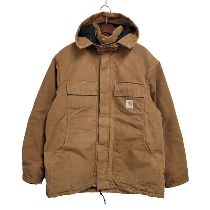 【中古品】【メンズ】 Carhartt カーハート QUILTING DUCK TRADITIONAL COAT キルティング ダック トラディショナル コート アウター 146-260227-kh-03-izu カラー：ブラウン 万代Net店