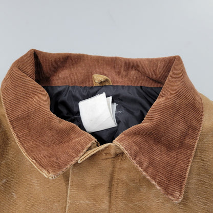 【中古品】【メンズ】 Carhartt カーハート QUILTING DUCK TRADITIONAL COAT キルティング ダック トラディショナル コート アウター 146-260227-kh-03-izu カラー：ブラウン 万代Net店