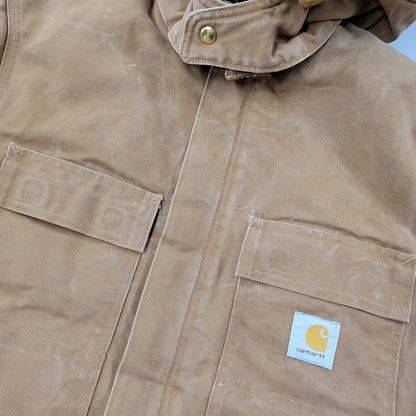 【中古品】【メンズ】 Carhartt カーハート QUILTING DUCK TRADITIONAL COAT キルティング ダック トラディショナル コート アウター 146-260227-kh-03-izu カラー：ブラウン 万代Net店