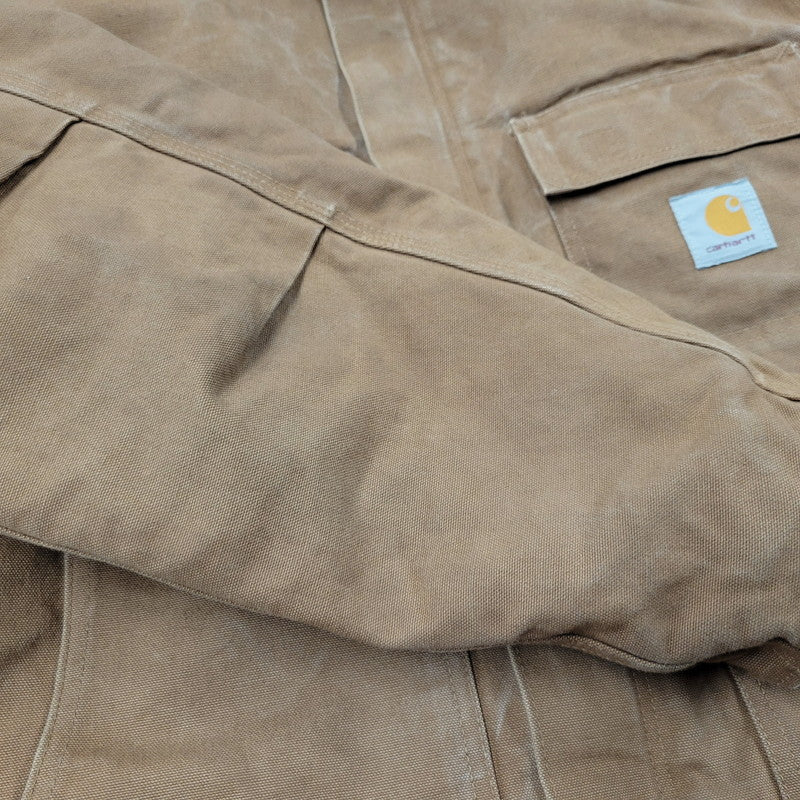 【中古品】【メンズ】 Carhartt カーハート QUILTING DUCK TRADITIONAL COAT キルティング ダック トラディショナル コート アウター 146-260227-kh-03-izu カラー：ブラウン 万代Net店