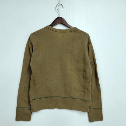 【中古品】【メンズ】 The REAL McCOY'S ザリアルマッコイズ MILITARY SWEAT ミリタリー スウェット トップス 長袖 145-260227-kh-06-izu サイズ：M カラー：カーキ系 万代Net店