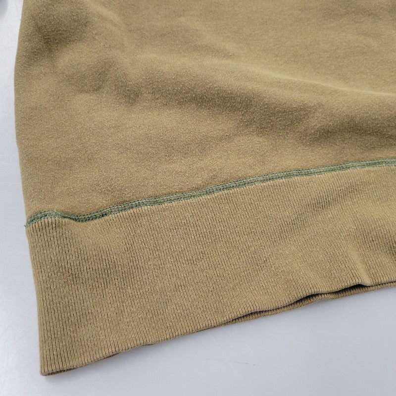 【中古品】【メンズ】 The REAL McCOY'S ザリアルマッコイズ MILITARY SWEAT ミリタリー スウェット トップス 長袖 145-260227-kh-06-izu サイズ：M カラー：カーキ系 万代Net店