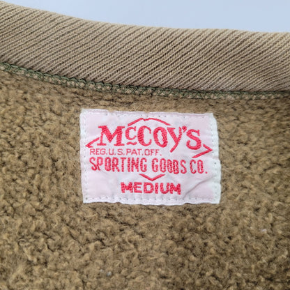 【中古品】【メンズ】 The REAL McCOY'S ザリアルマッコイズ MILITARY SWEAT ミリタリー スウェット トップス 長袖 145-260227-kh-06-izu サイズ：M カラー：カーキ系 万代Net店