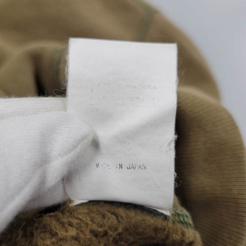 【中古品】【メンズ】 The REAL McCOY'S ザリアルマッコイズ MILITARY SWEAT ミリタリー スウェット トップス 長袖 145-260227-kh-06-izu サイズ：M カラー：カーキ系 万代Net店