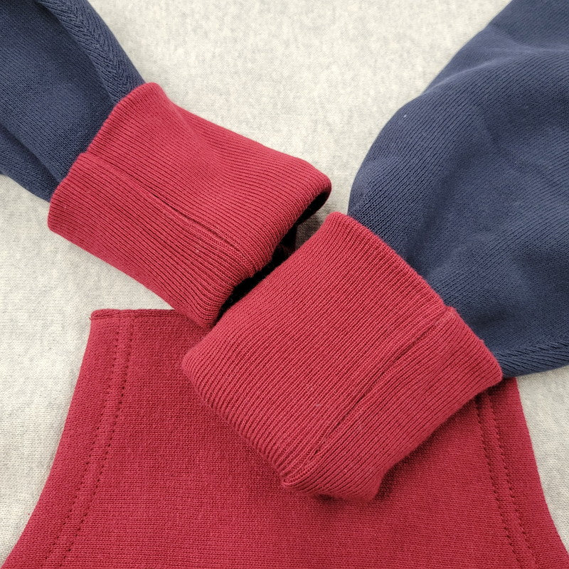 【中古美品】【メンズ】 COLOR BLOCK REVERSE WEAVE HOODIE C3-Q115 カラー ブロック リバースウィーブ フーディー 青タグ復刻 パーカー 148-260304-as-12-izu サイズ：M カラー：マルチカラー 万代Net店