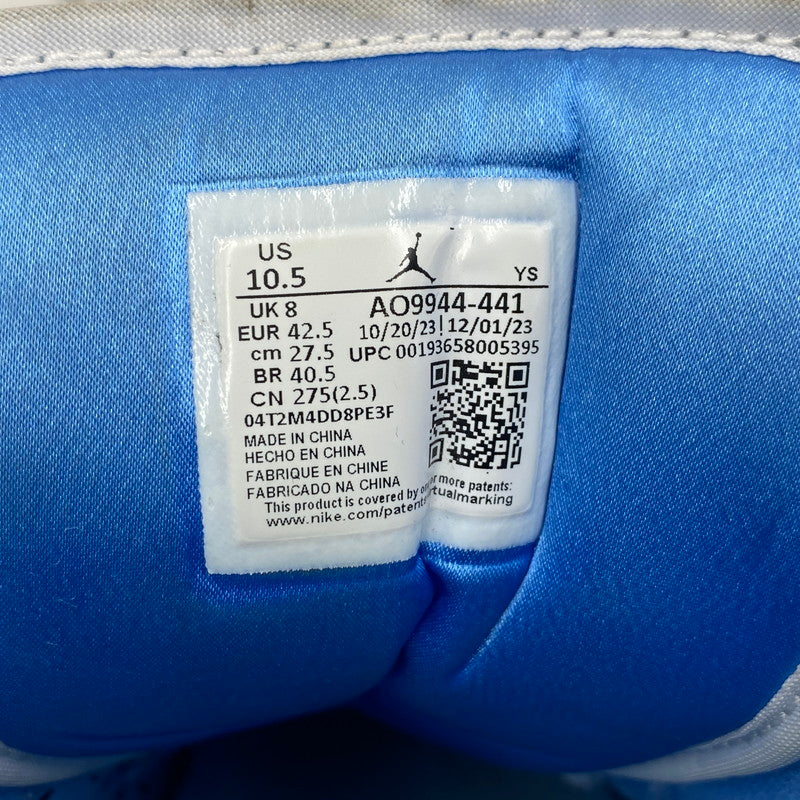 【中古品】【メンズ】 WMNS AIR JORDAN 1 LOW AO9944-441 ウィメンズ エア ジョーダン 1 ロー スニーカー シューズ 靴 160-260304-as-07-izu サイズ：27.5cm カラー：UNIVERSITY BLUE 万代Net店