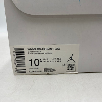 【中古品】【メンズ】 WMNS AIR JORDAN 1 LOW AO9944-441 ウィメンズ エア ジョーダン 1 ロー スニーカー シューズ 靴 160-260304-as-07-izu サイズ：27.5cm カラー：UNIVERSITY BLUE 万代Net店