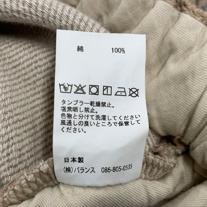 【中古品】【メンズ】 LOOSE DENIM WIDE EASY PANTS ルーズ デニム ワイド イージー パンツ ボトムス ズボン 151-260227-cs-12-izu サイズ：02 カラー：ベージュ 万代Net店
