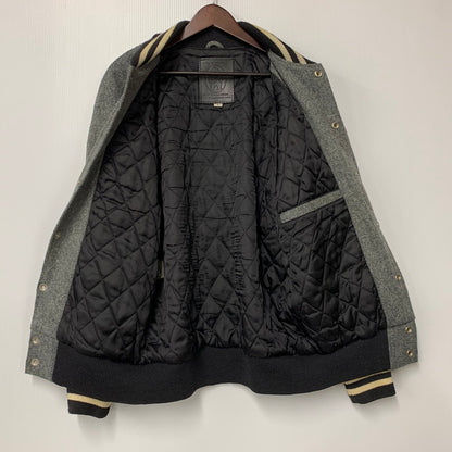 【中古品】【メンズ】 WOOL STADIUM JACKET ウール スタジアムジャケット USA製 スタジャン アウター 146-260227-as-08-izu サイズ：S カラー：グレー 万代Net店