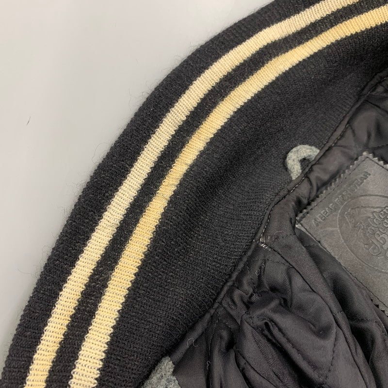【中古品】【メンズ】 WOOL STADIUM JACKET ウール スタジアムジャケット USA製 スタジャン アウター 146-260227-as-08-izu サイズ：S カラー：グレー 万代Net店