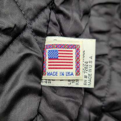 【現状渡し品】【メンズ】 Golden Bear ゴールデンベア STADIUM JACKET スタジアム ジャケット アウター 146-260227-kh-02-izu サイズ：M カラー：ネイビー×アイボリー 万代Net店