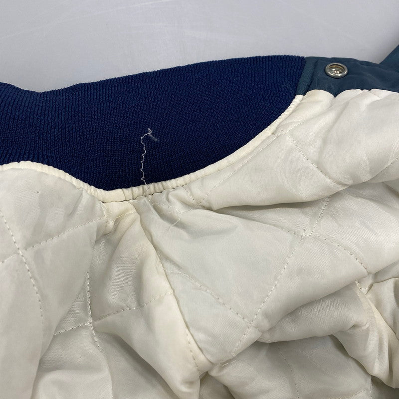 【中古品】【メンズ】 HOLLOWAY ホロウェイ 70～80’S USA製 NYLON STADIUM JACKET ナイロン スタジアム ジャケット アウター 146-260304-cs-19-izu サイズ：S カラー：ネイビー 万代Net店