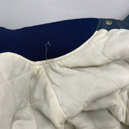 【中古品】【メンズ】 HOLLOWAY ホロウェイ 70～80’S USA製 NYLON STADIUM JACKET ナイロン スタジアム ジャケット アウター 146-260304-cs-19-izu サイズ：S カラー：ネイビー 万代Net店