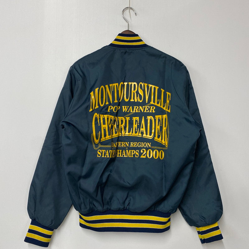 【中古品】【メンズ】 HOLLOWAY ホロウェイ 70～80’S USA製 NYLON STADIUM JACKET ナイロン スタジアム ジャケット アウター 146-260304-cs-19-izu サイズ：S カラー：ネイビー 万代Net店