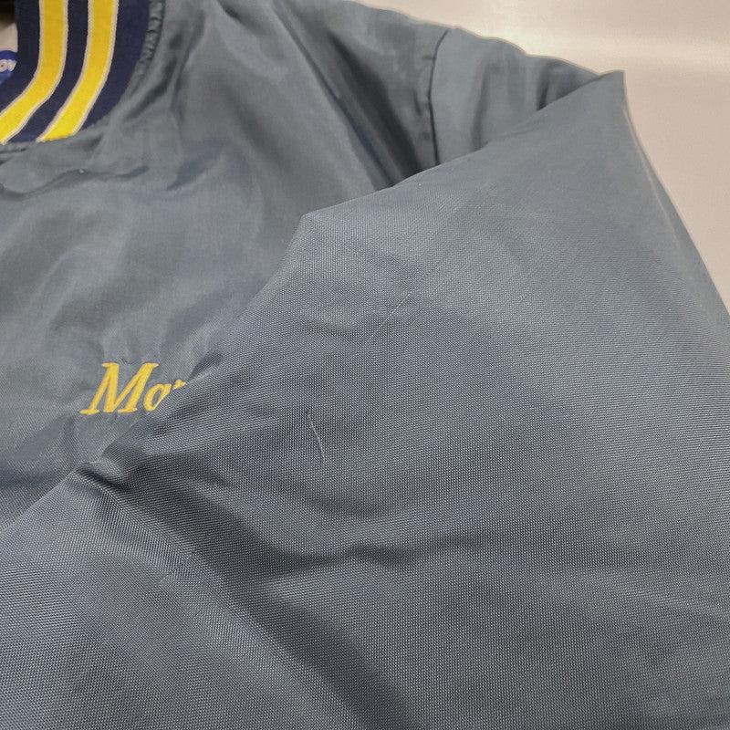 【中古品】【メンズ】 HOLLOWAY ホロウェイ 70～80’S USA製 NYLON STADIUM JACKET ナイロン スタジアム ジャケット アウター 146-260304-cs-19-izu サイズ：S カラー：ネイビー 万代Net店