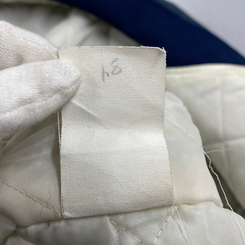 【中古品】【メンズ】 HOLLOWAY ホロウェイ 70～80’S USA製 NYLON STADIUM JACKET ナイロン スタジアム ジャケット アウター 146-260304-cs-19-izu サイズ：S カラー：ネイビー 万代Net店