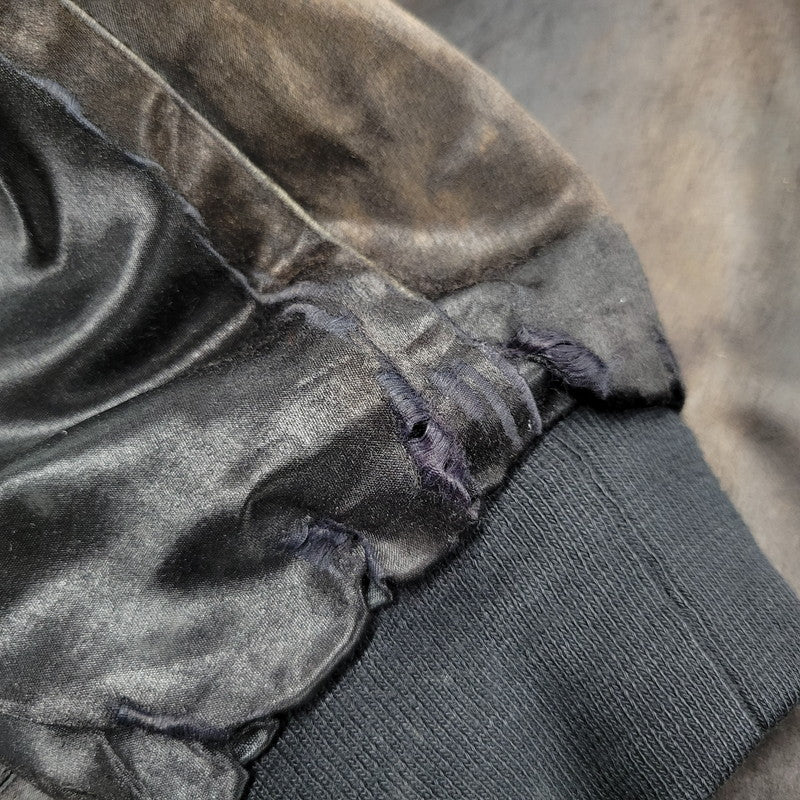 【現状渡し品】【メンズ】 MGM GRAND メトロ・ゴールドウィン・メイヤー グランド 4000 USA製 80S 刺繍 BLOUSON JACKET ブルゾン ジャケット アウター 146-260305-yn-08-izu サイズ：XXL カラー：ブラック系 万代Net店