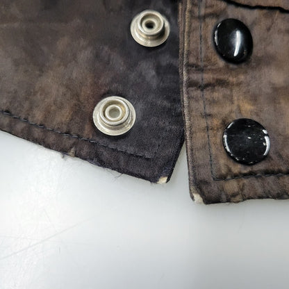 【現状渡し品】【メンズ】 MGM GRAND メトロ・ゴールドウィン・メイヤー グランド 4000 USA製 80S 刺繍 BLOUSON JACKET ブルゾン ジャケット アウター 146-260305-yn-08-izu サイズ：XXL カラー：ブラック系 万代Net店