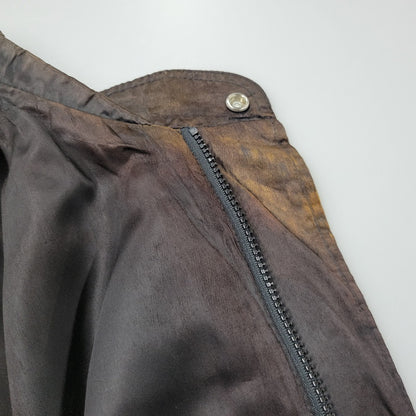 【現状渡し品】【メンズ】 MGM GRAND メトロ・ゴールドウィン・メイヤー グランド 4000 USA製 80S 刺繍 BLOUSON JACKET ブルゾン ジャケット アウター 146-260305-yn-08-izu サイズ：XXL カラー：ブラック系 万代Net店