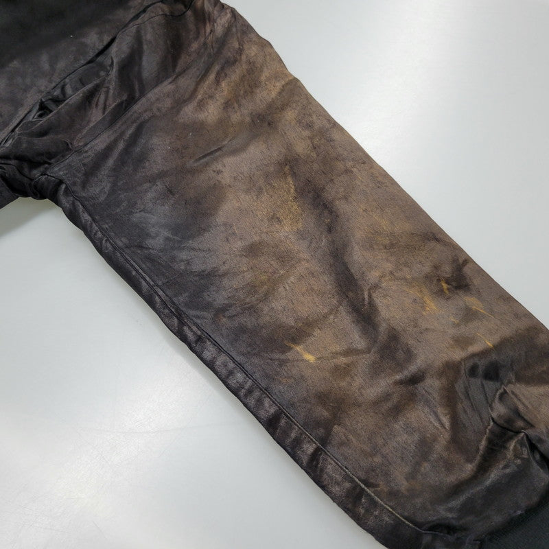 【現状渡し品】【メンズ】 MGM GRAND メトロ・ゴールドウィン・メイヤー グランド 4000 USA製 80S 刺繍 BLOUSON JACKET ブルゾン ジャケット アウター 146-260305-yn-08-izu サイズ：XXL カラー：ブラック系 万代Net店