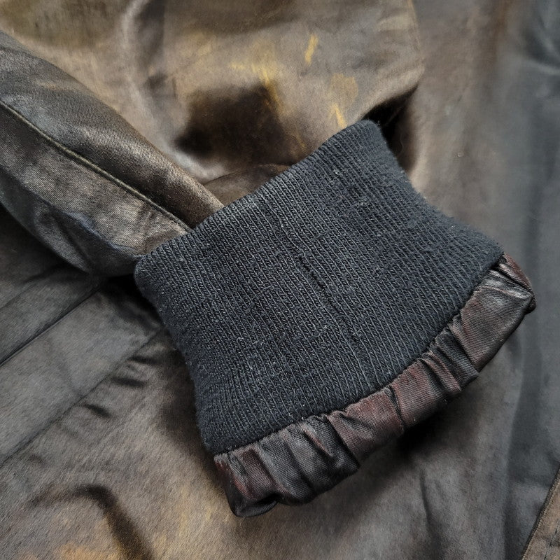 【現状渡し品】【メンズ】 MGM GRAND メトロ・ゴールドウィン・メイヤー グランド 4000 USA製 80S 刺繍 BLOUSON JACKET ブルゾン ジャケット アウター 146-260305-yn-08-izu サイズ：XXL カラー：ブラック系 万代Net店