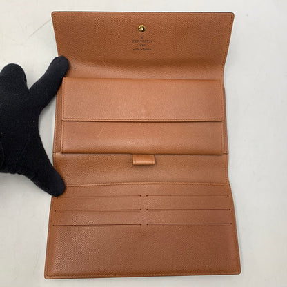 【中古品】【メンズ/レディース】 M61215 TH0938 モノグラム ポルトトレゾール 長財布 179-260226-kh-01-izu カラー：ブラウン 万代Net店