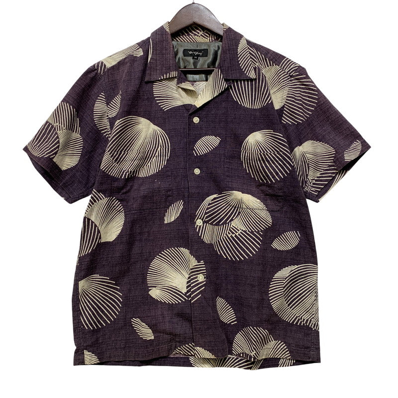 【中古品】【メンズ】 OR GLORY オアグローリー 80609007 HAWAIIAN SHIRT ハワイアン シャツ トップス 半袖 145-260730-cs-21-izu サイズ：M カラー：パープル 万代Net店