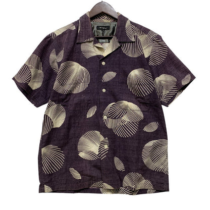 【中古品】【メンズ】 OR GLORY オアグローリー 80609007 HAWAIIAN SHIRT ハワイアン シャツ トップス 半袖 145-260730-cs-21-izu サイズ：M カラー：パープル 万代Net店