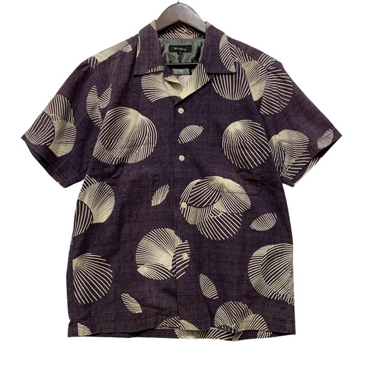 【中古品】【メンズ】 OR GLORY オアグローリー 80609007 HAWAIIAN SHIRT ハワイアン シャツ トップス 半袖 145-260730-cs-21-izu サイズ：M カラー：パープル 万代Net店