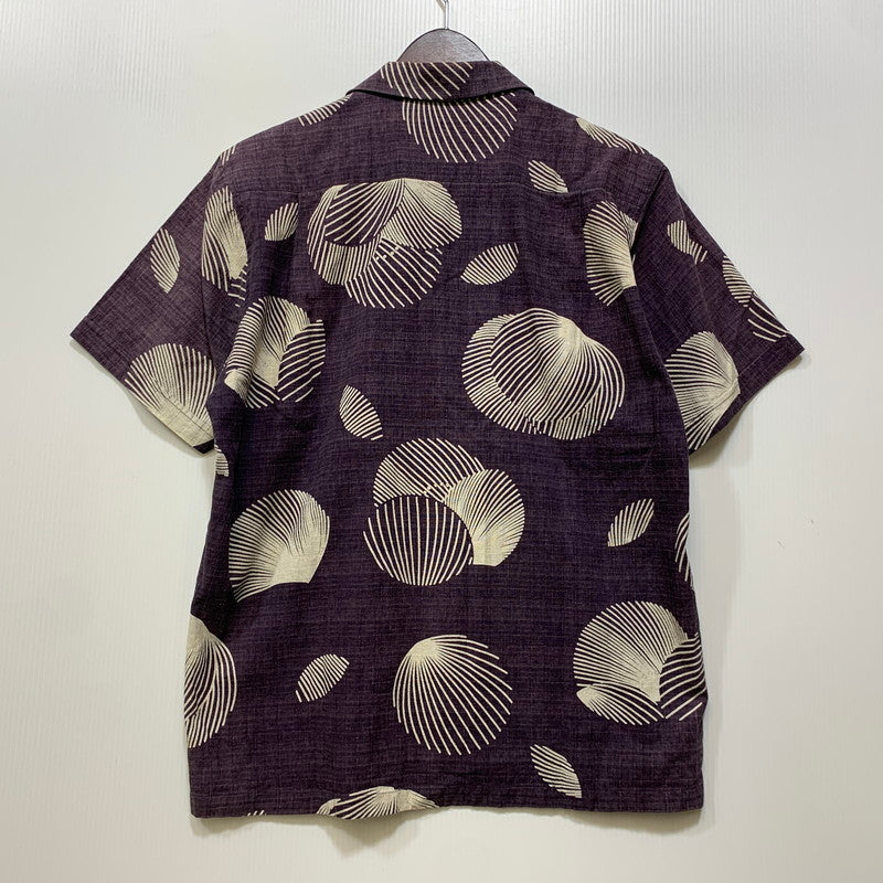 【中古品】【メンズ】 OR GLORY オアグローリー 80609007 HAWAIIAN SHIRT ハワイアン シャツ トップス 半袖 145-260730-cs-21-izu サイズ：M カラー：パープル 万代Net店