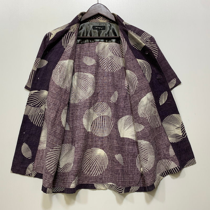 【中古品】【メンズ】 OR GLORY オアグローリー 80609007 HAWAIIAN SHIRT ハワイアン シャツ トップス 半袖 145-260730-cs-21-izu サイズ：M カラー：パープル 万代Net店