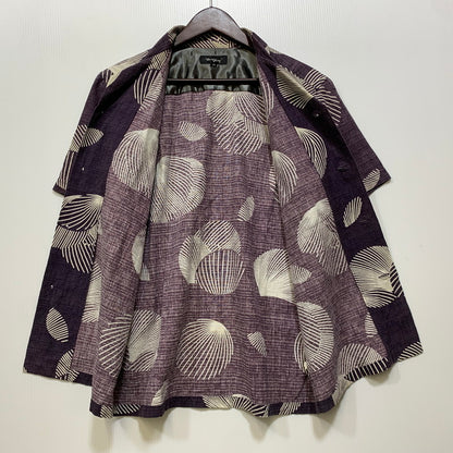 【中古品】【メンズ】 OR GLORY オアグローリー 80609007 HAWAIIAN SHIRT ハワイアン シャツ トップス 半袖 145-260730-cs-21-izu サイズ：M カラー：パープル 万代Net店